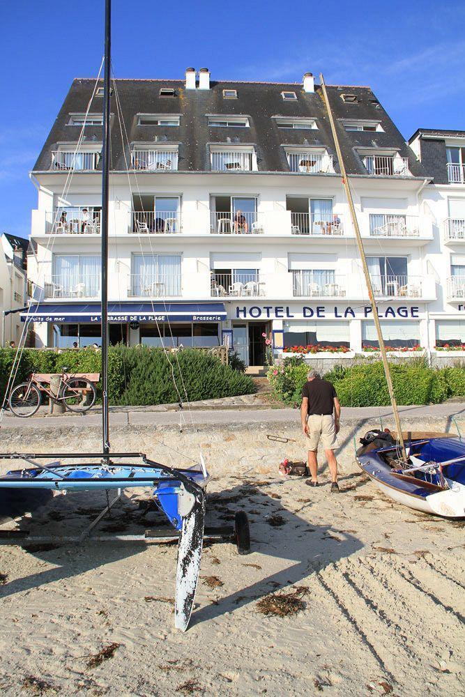 Hotel De La Plage Сен-П'єрр-Кіберон Екстер'єр фото