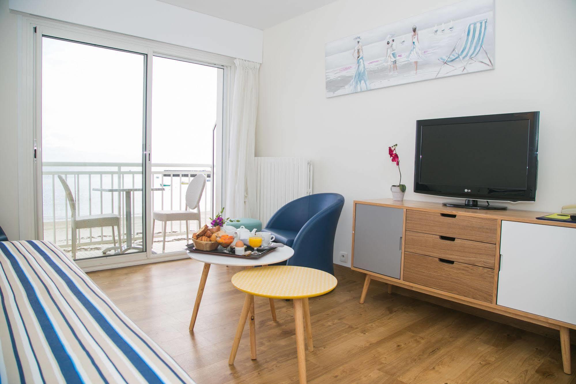 Hotel De La Plage Сен-П'єрр-Кіберон Екстер'єр фото
